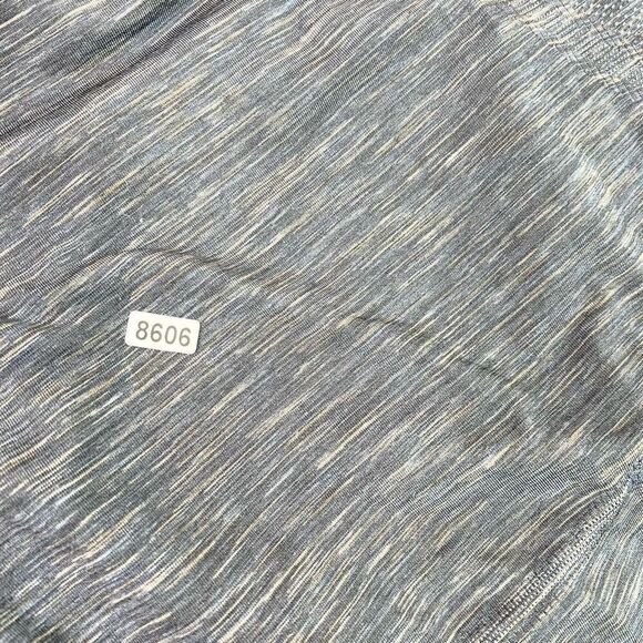 Athleta Shirt Womens XL Fastest Track Space Dye Ruched Stretchy Top Thumbholes - Picture 9 of 11